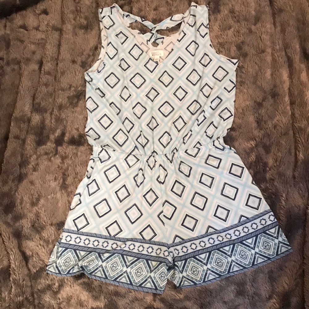 Stitch Fix Market & Spruce Ashlynn knit romper L